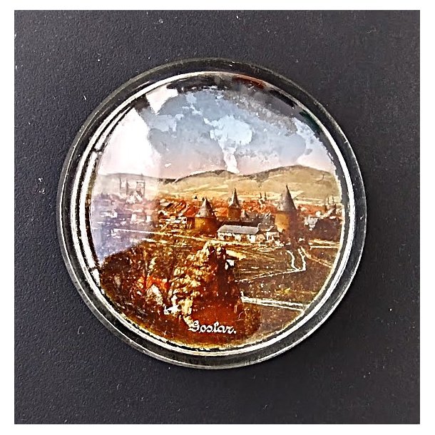 Antik brevpresse med fotografi: Goslar i Harzen