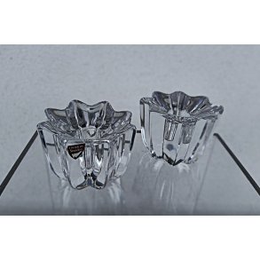 Orrefors Fleur vintage lysestage