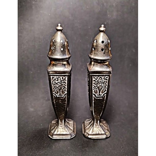 Art Deco salt- og peberb�sse