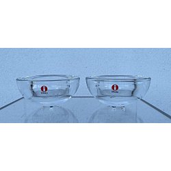 Iittala Ballo fyrfadsstage i klart glas