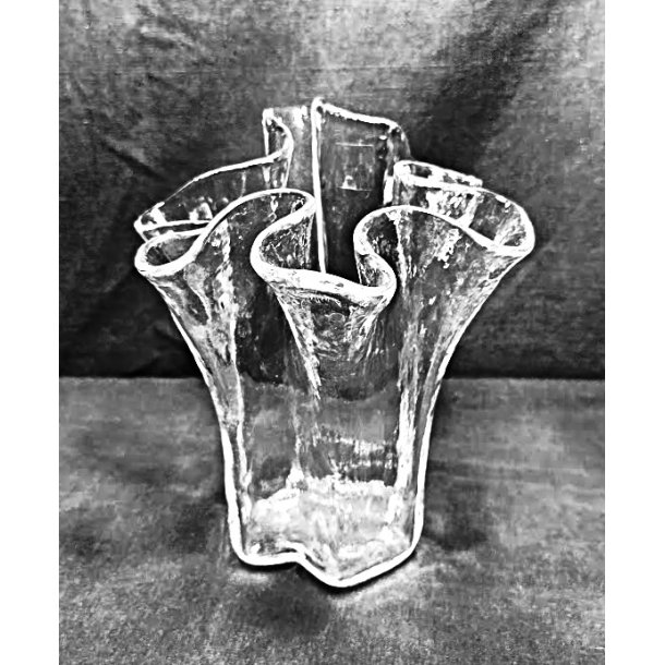 Finsk Muurla vintage design glasvase