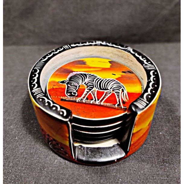 Afrikanske vintage coasters