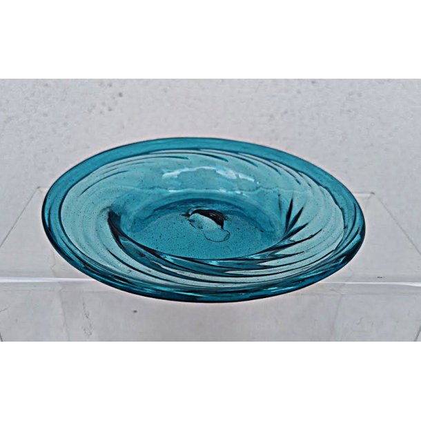 Turkis vintage glassk�l