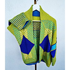 H�ndstrikket vintagedesign jakke / cardigan