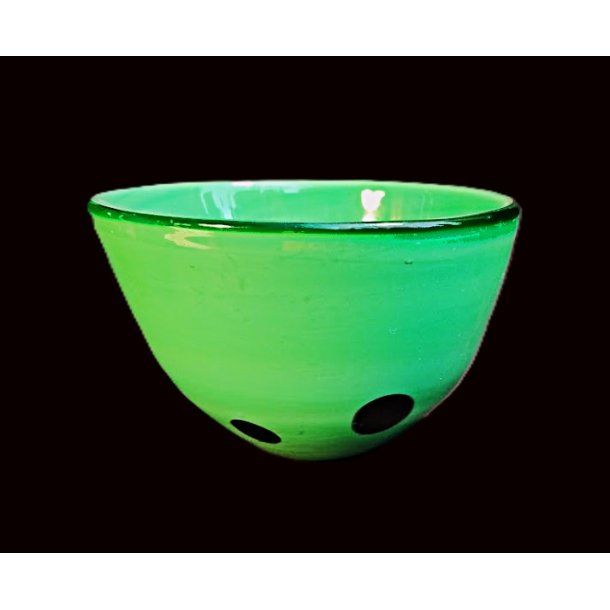 Gr�n S�holm vintage glassk�l