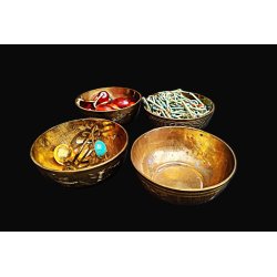 Egyptisk souvenir vintage messingsk�l