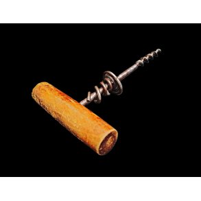 Antik proptr�kker med tr�greb
